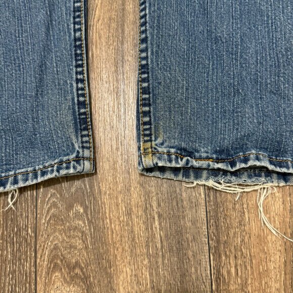 VTG Levi's 559 Jeans Men's 40x30 Medium Wash Relaxed Straight Distressed Y2K 00s - Picture 9 of 12